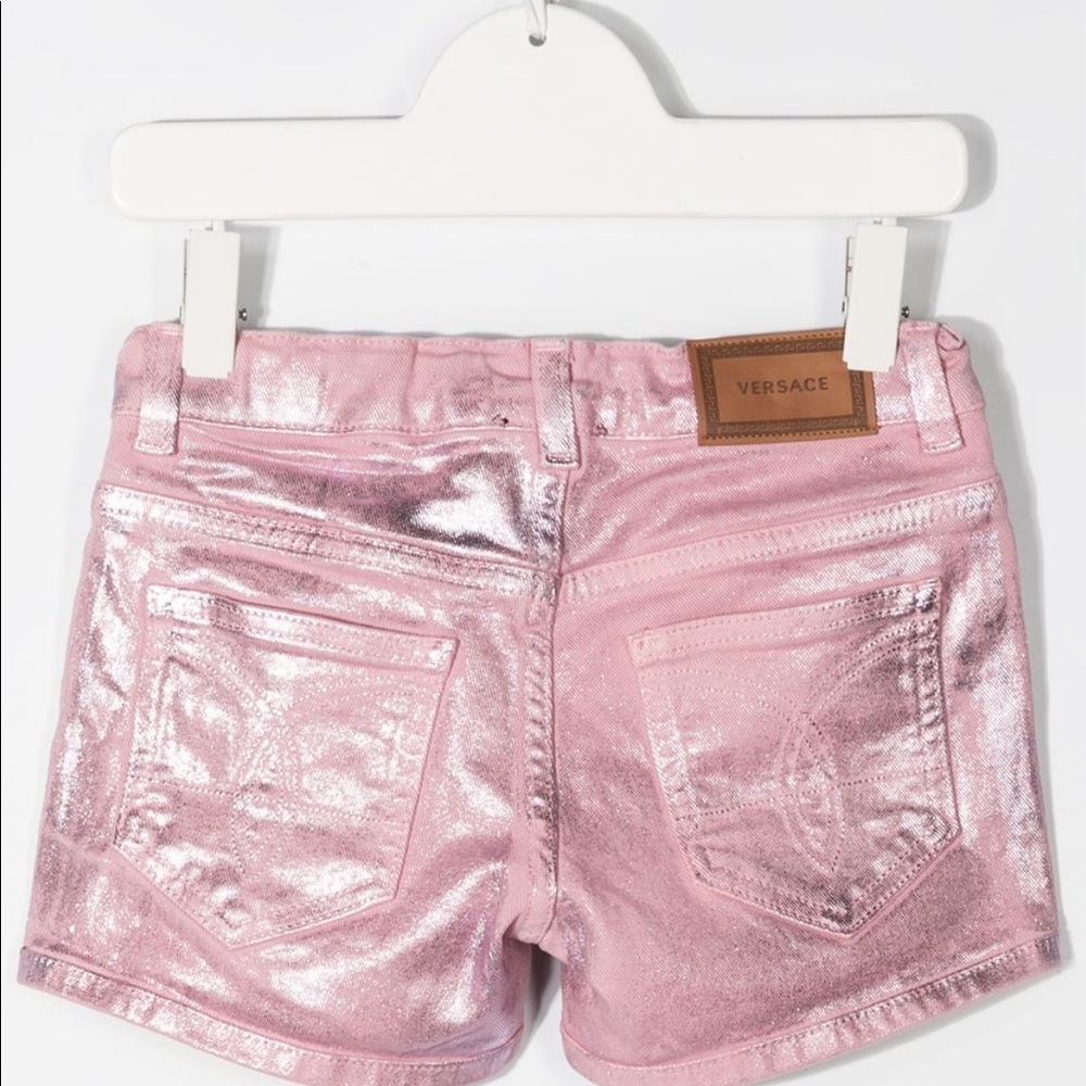 Pink Versace Shorts